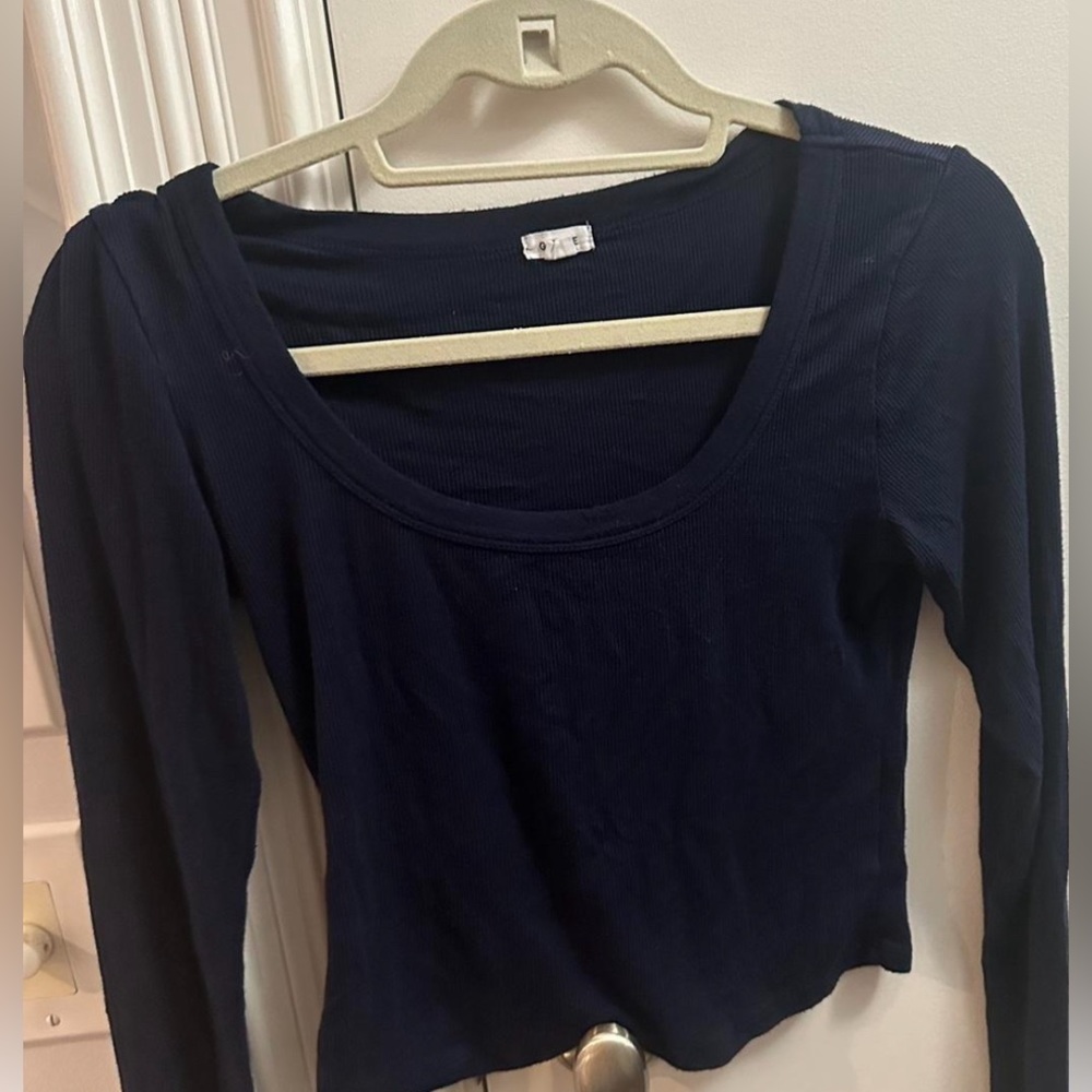 Blue garage top medium never worn
